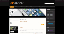 Desktop Screenshot of net-partner.no